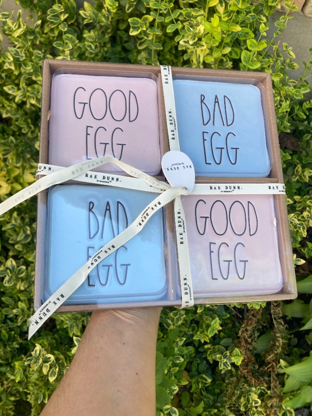 NWT Rae Dunn Coaster Set, Easter
